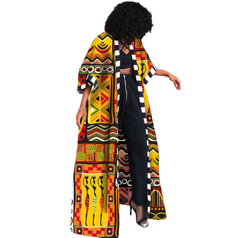 African Princess Tribe Kimono