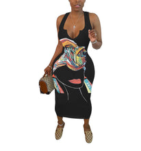 Load image into Gallery viewer, African Beauty Bodycon Dress
