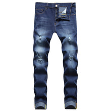Load image into Gallery viewer, AirFlex Patched Stacked Skinny Denim Jeans
