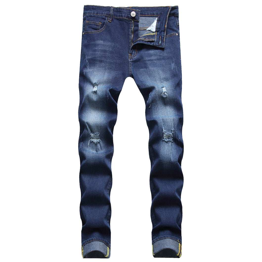 AirFlex Patched Stacked Skinny Denim Jeans