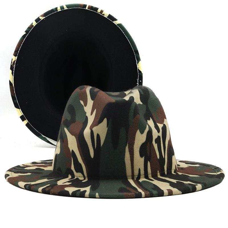 Camouflage Fedora Hats