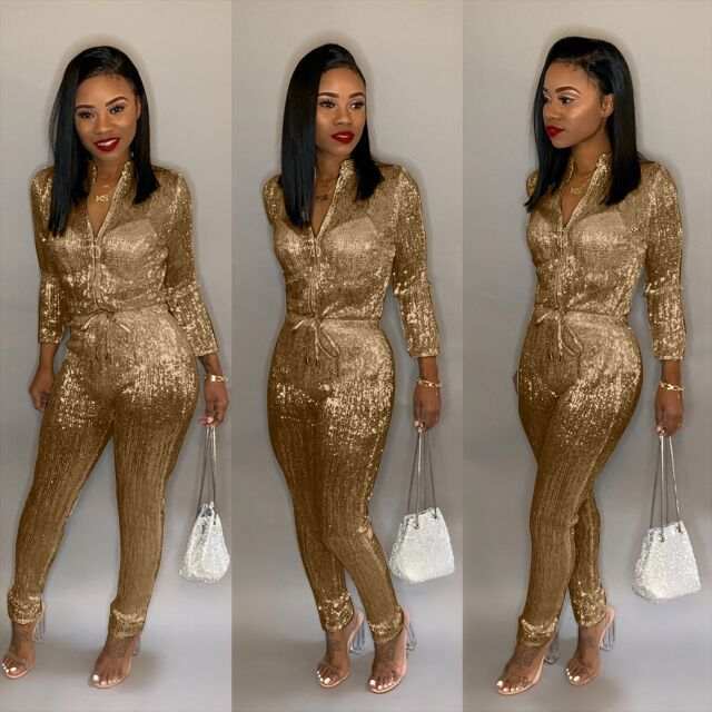 Everything That Glitters is Gold Jumpsuit