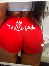 Load image into Gallery viewer, Thick Fil A ~ Cute Sayings Snack Shorts
