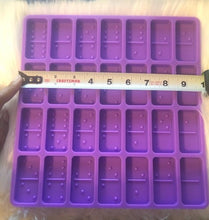 Load image into Gallery viewer, JUMBO Silicone Domino Mold - PURPLE
