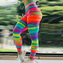 Load image into Gallery viewer, Sunset Multicolor Print Leggings

