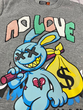 Load image into Gallery viewer, Black Pike No Love Hustle Rabbit Sweatshirt

