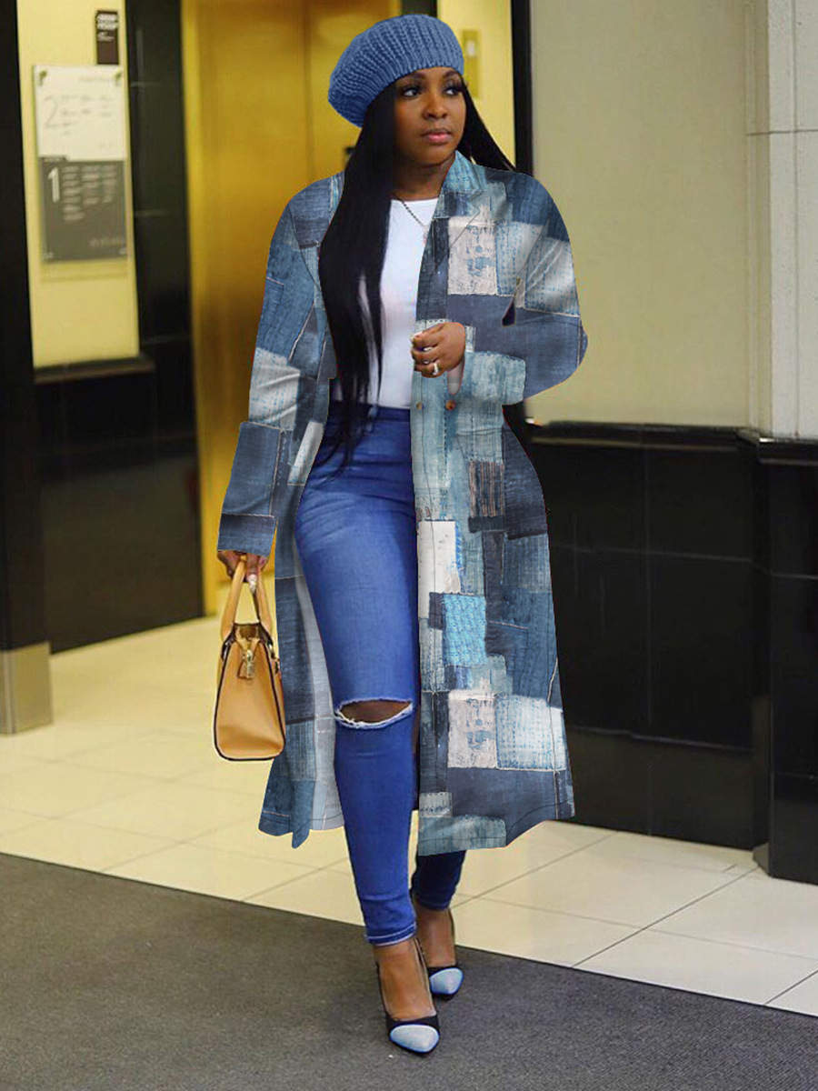 Nothing But Jeans Patchwork Duster