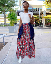 Load image into Gallery viewer, Plaid Maxi Skirt
