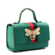 Load image into Gallery viewer, Queen Bee 2-in-1 Boxy Satchel
