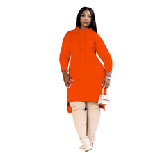 Load image into Gallery viewer, Solid Hoodie Dress
