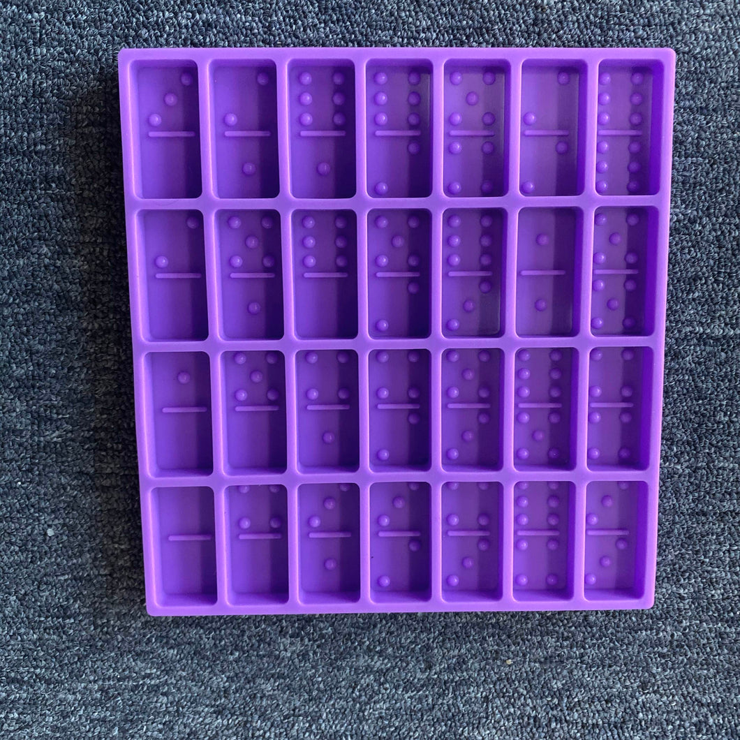 JUMBO Silicone Domino Mold - PURPLE