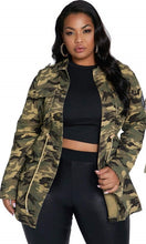 Load image into Gallery viewer, Studded Camo Jacket
