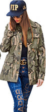 Load image into Gallery viewer, Studded Camo Jacket
