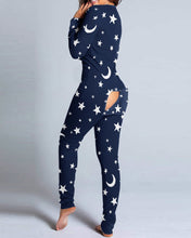 Load image into Gallery viewer, Moons and Stars Onesies with Functioning Flapjack
